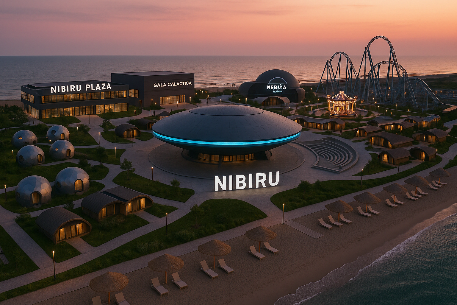 🛸 Nibiru – Stațiunea-fenomen de pe litoralul românesc